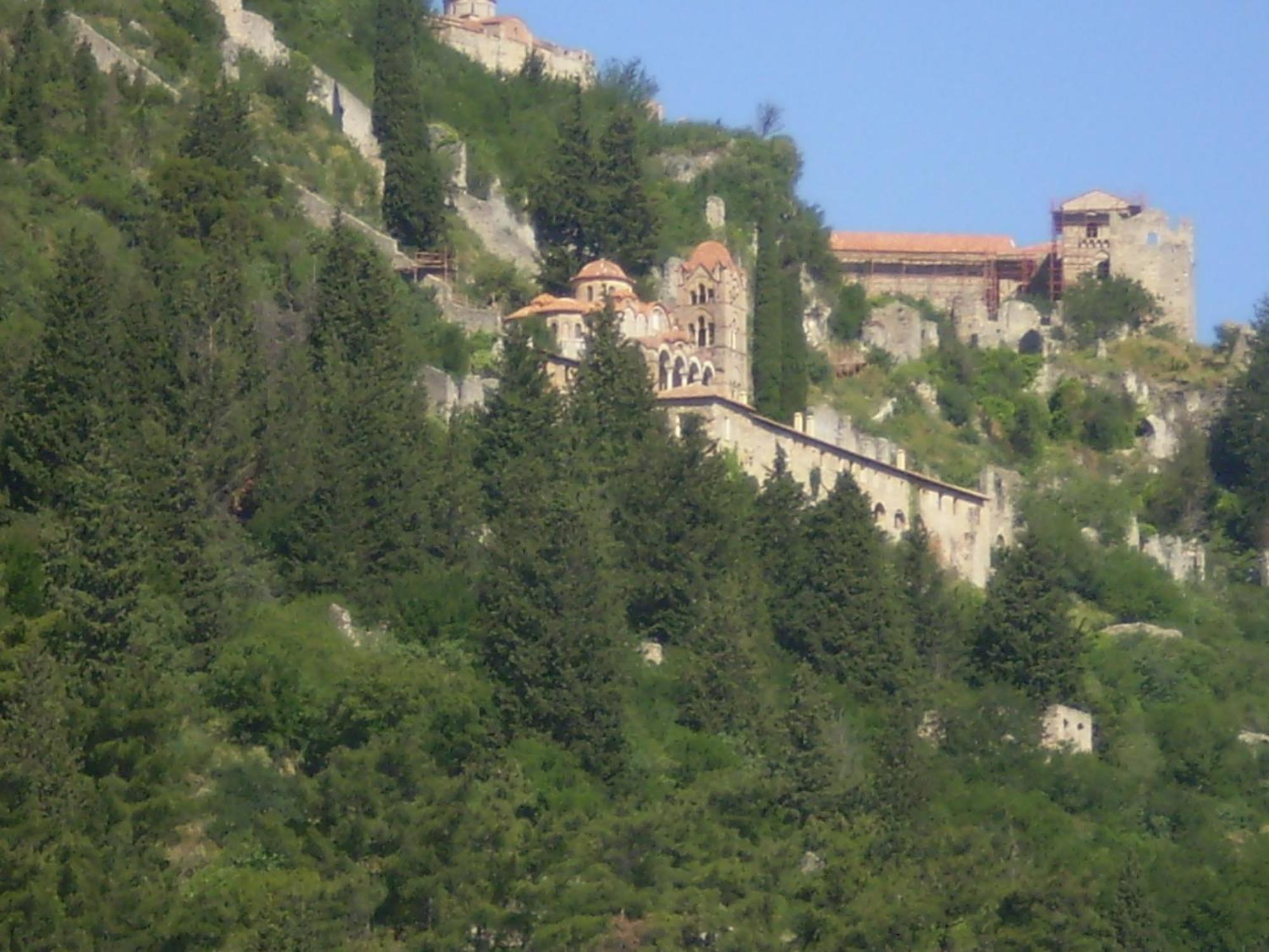 Byzantion Hotel Mistras Exterior foto
